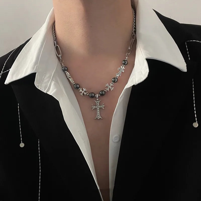 Cross Pendant Necklace for Men & Women