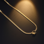 Black Polished Gold Reflection