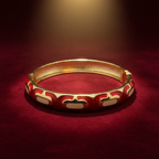 Crimson Velvet Side Angle