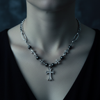 Gothic Cross Worn