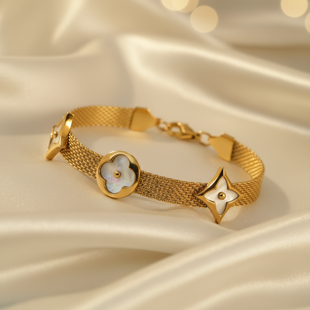 Ivory Satin Side Angle