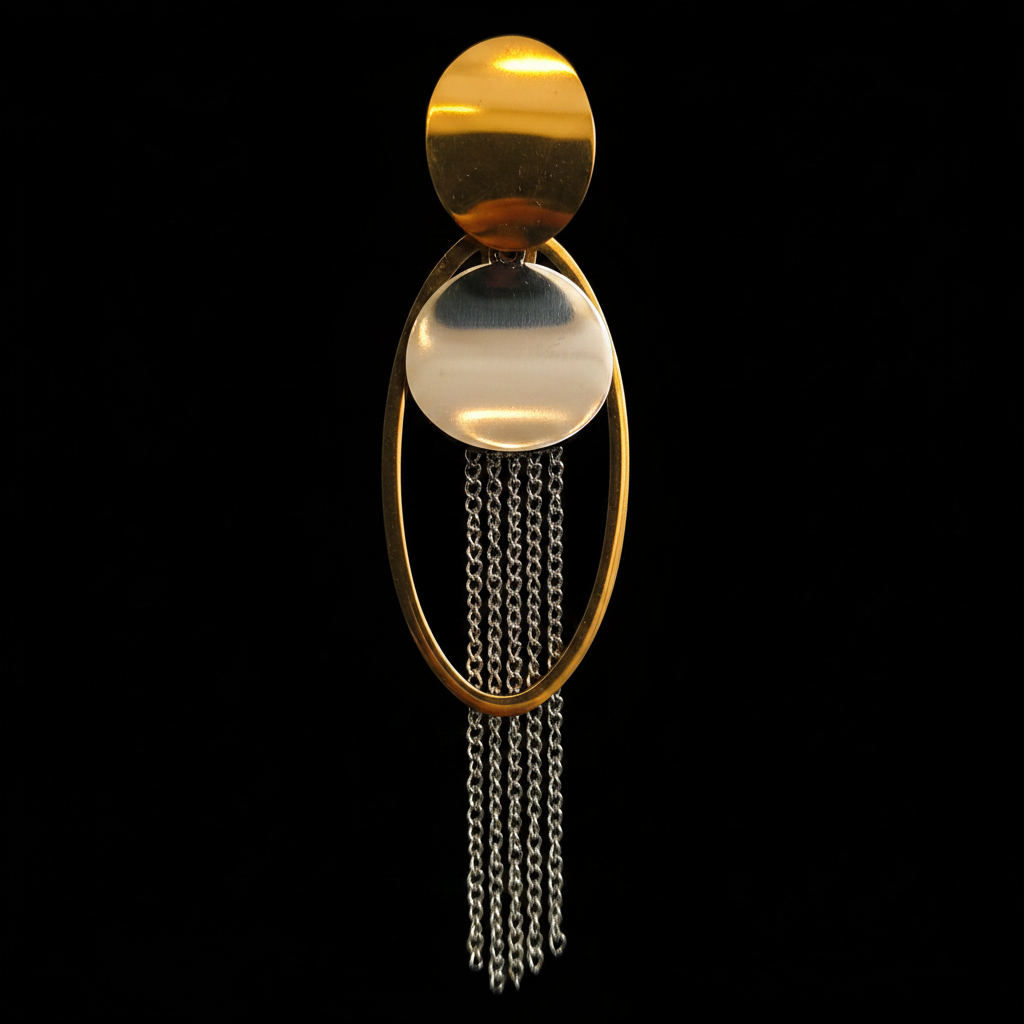 Macro Chain Tassel Close-Up