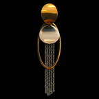 Macro Chain Tassel Close-Up