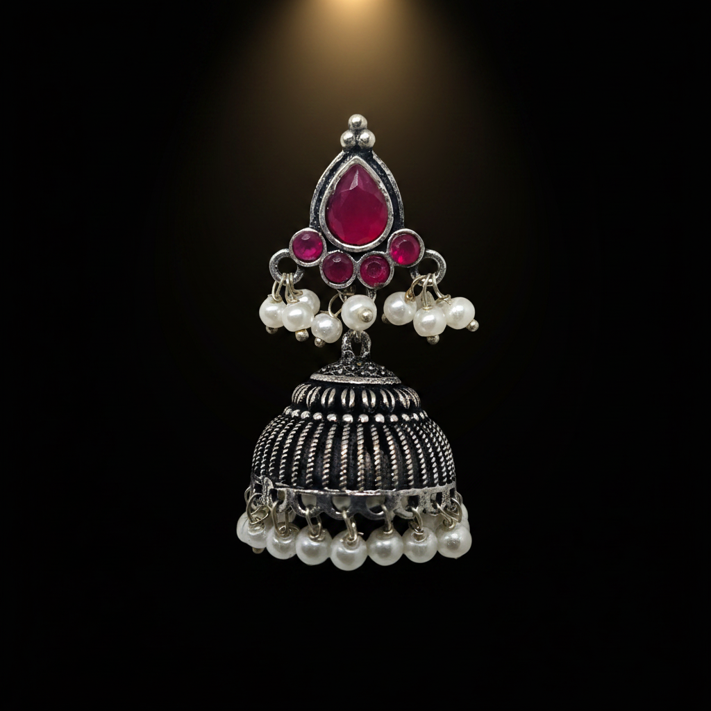 Macro Ruby Jhumka