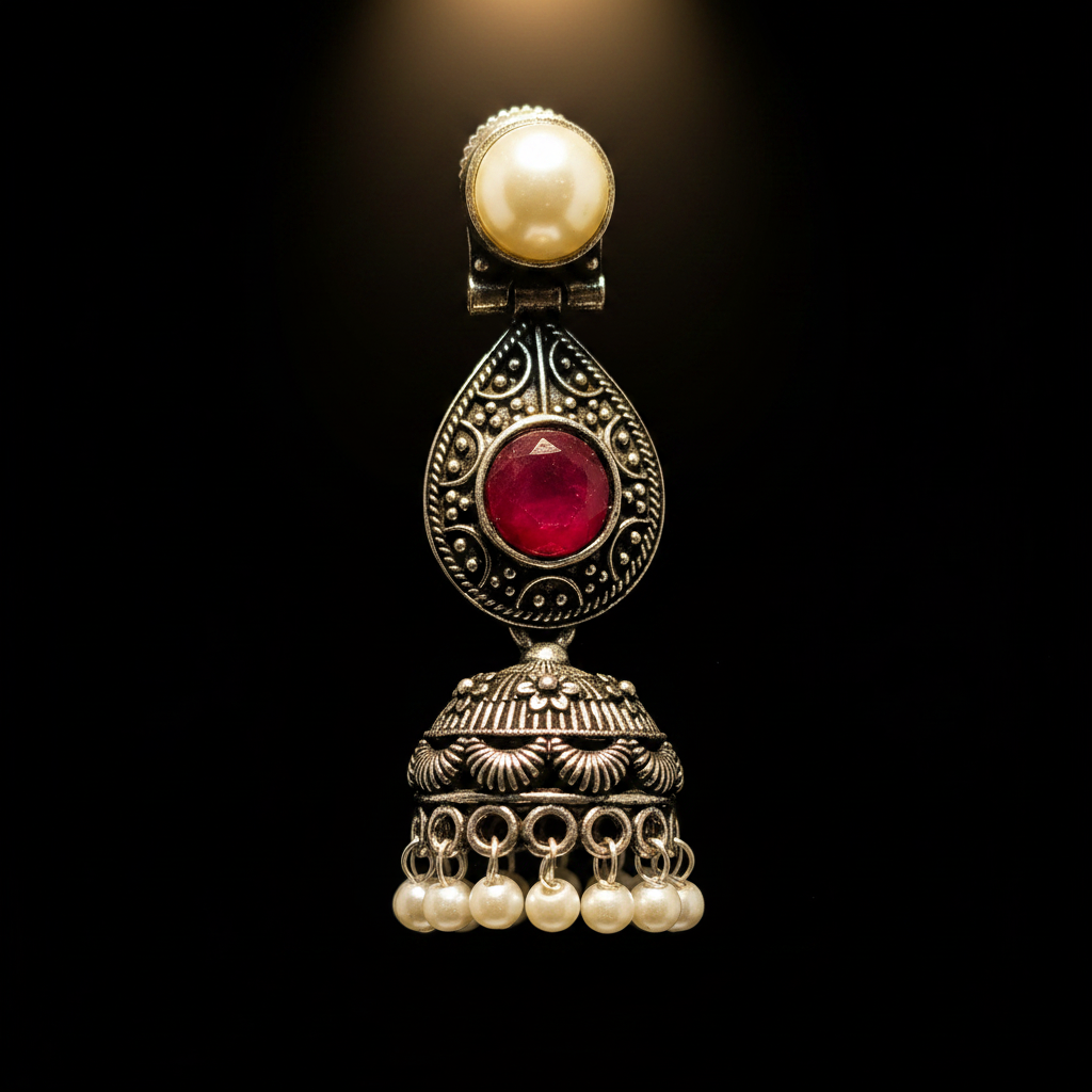 Macro Single Jhumka