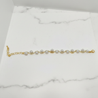 Pearl Crystal Bracelet Editorial