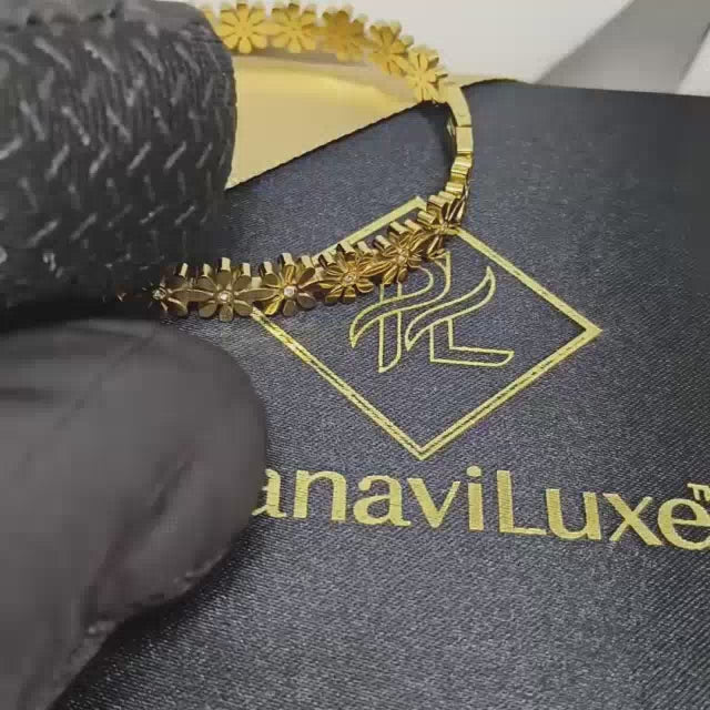 PranaviLuxe Women Bracelet 18K Gold Plated New Trending Fashion Jewellery

