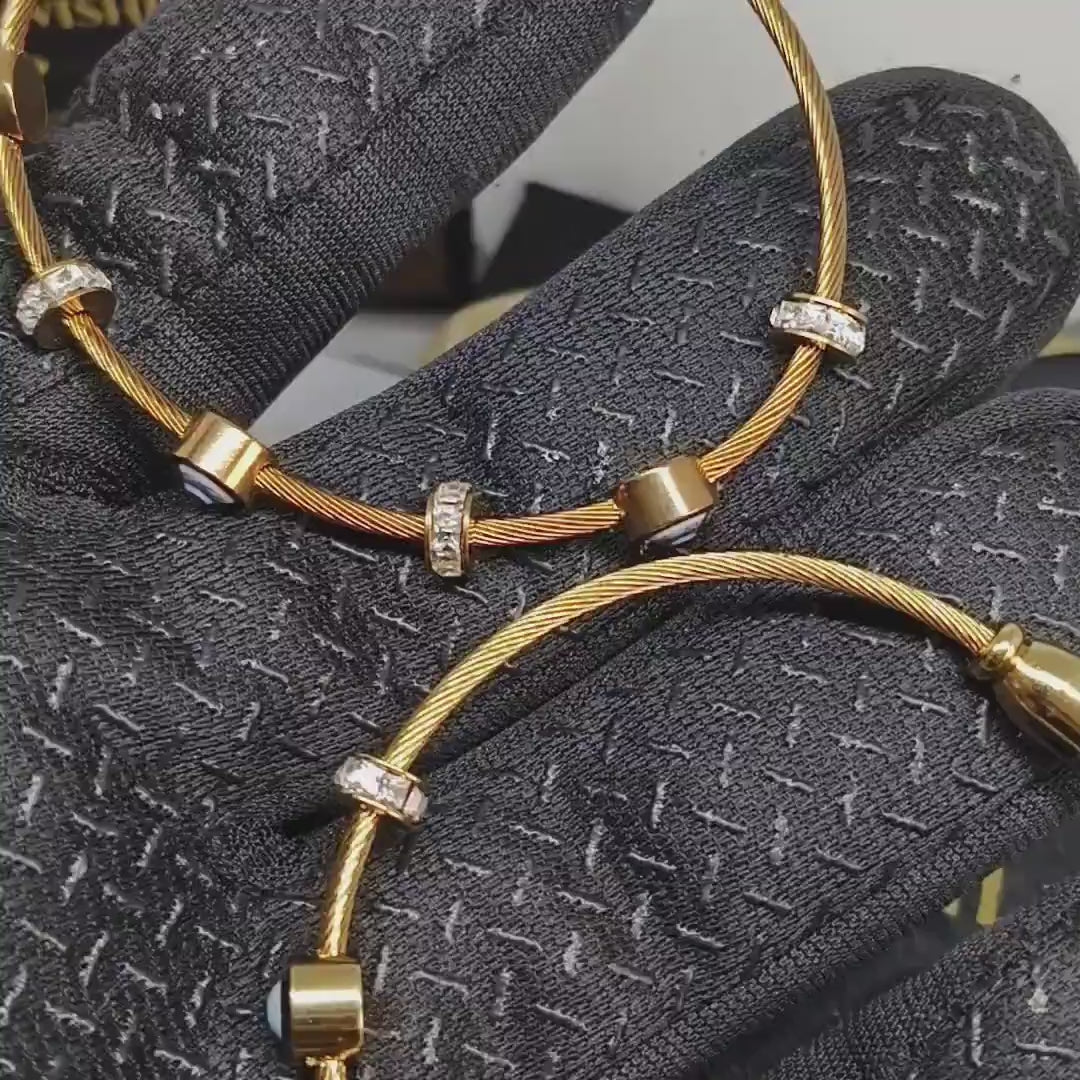 New Trend Women Fashion Bracelet Kada Bangle PranaviLuxe 18K Gold Plated Gift Ready
