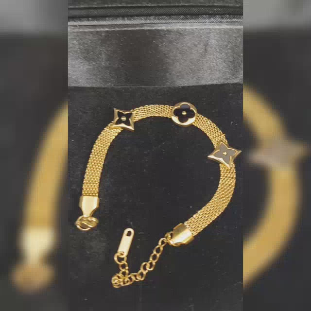 PranaviLuxe Fashion Jewellery Bracelet 18K Gold Plated New Trendy

