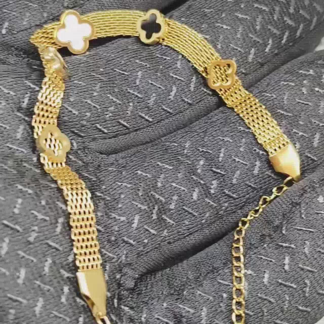 Women Bracelet 18K Gold Plated PranaviLuxe New Tranding Fashion Jewellery

