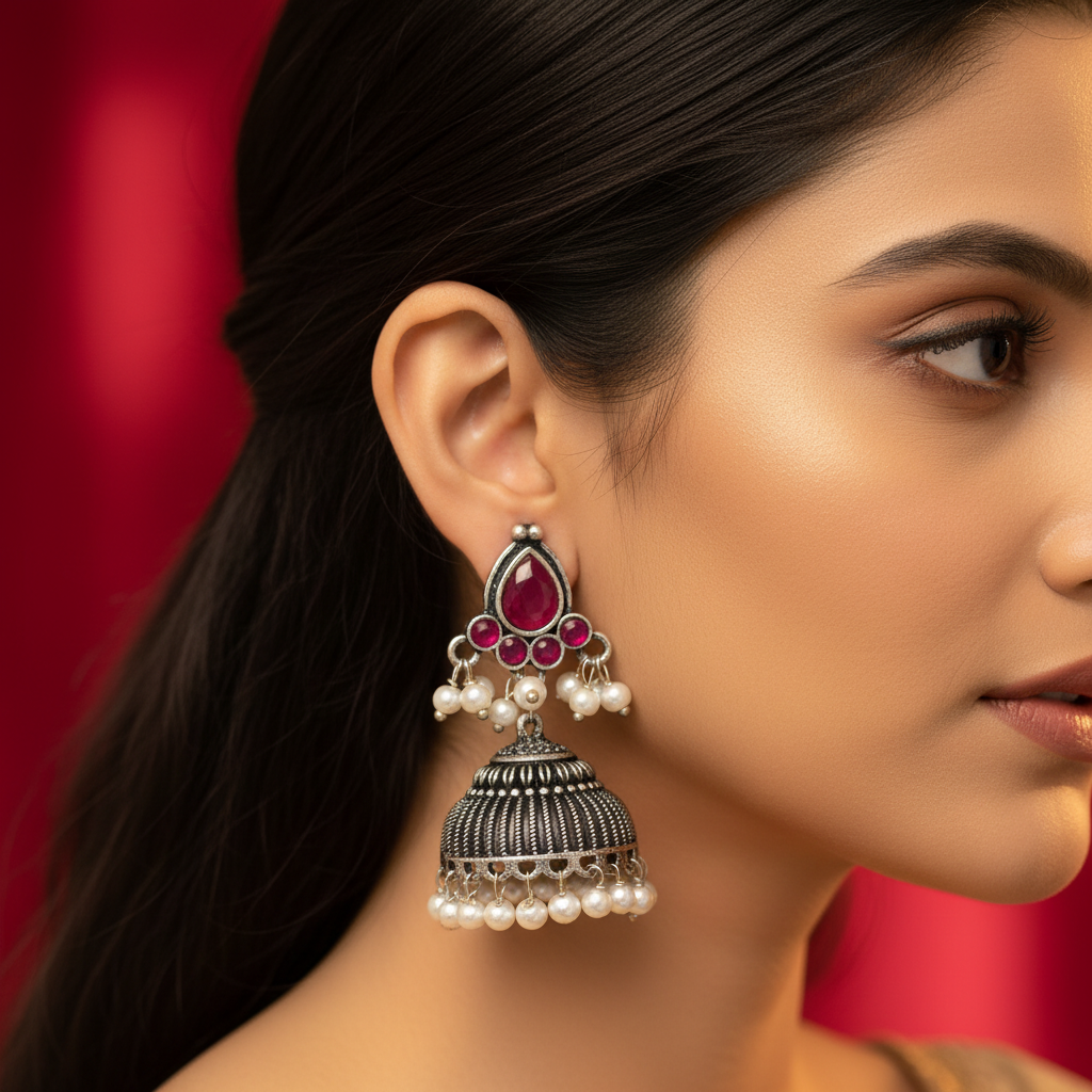Worn on Ear Side Profile